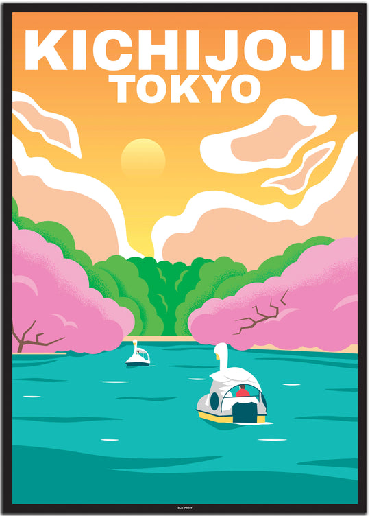 Tokio Kichijoji (1) - Vintage Travel Poster