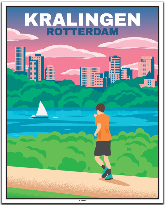 vintage travel poster rotterdam #40x50cm-weier-farbrand