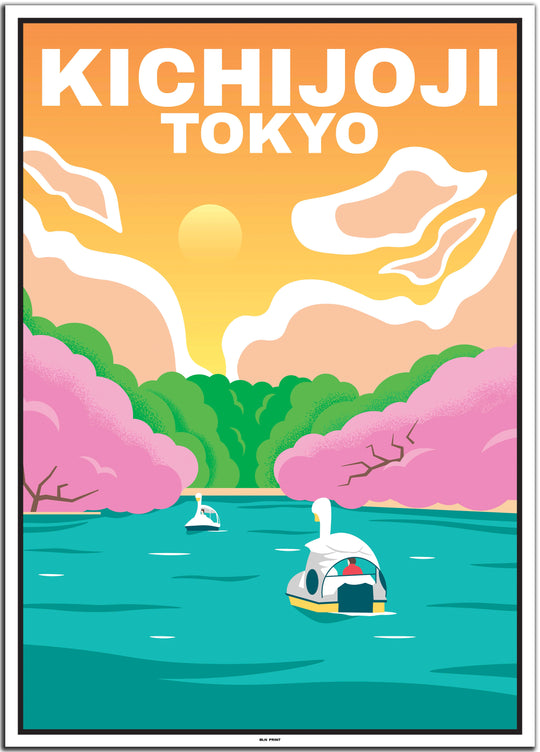 Tokio Kichijoji (1) - Vintage Travel Poster