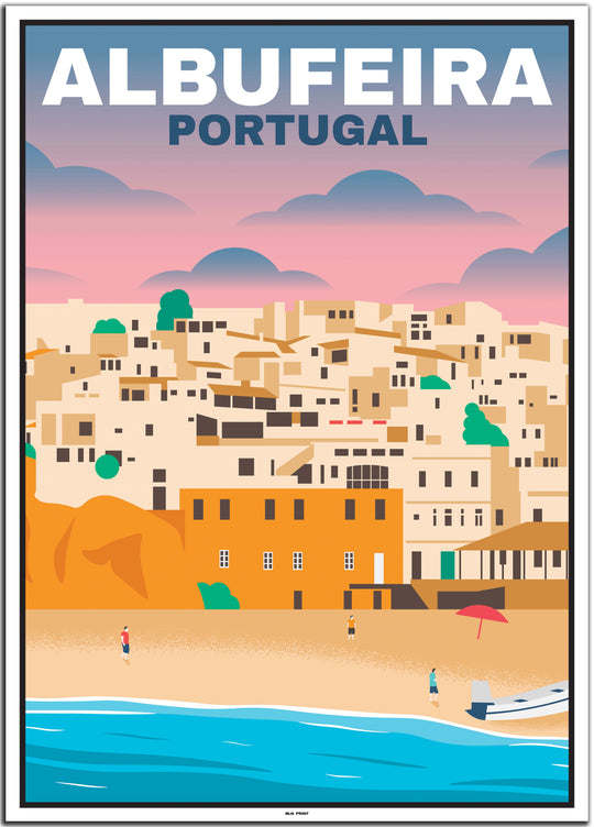 vintage travel poster algarve #50x70cm-weier-farbrand