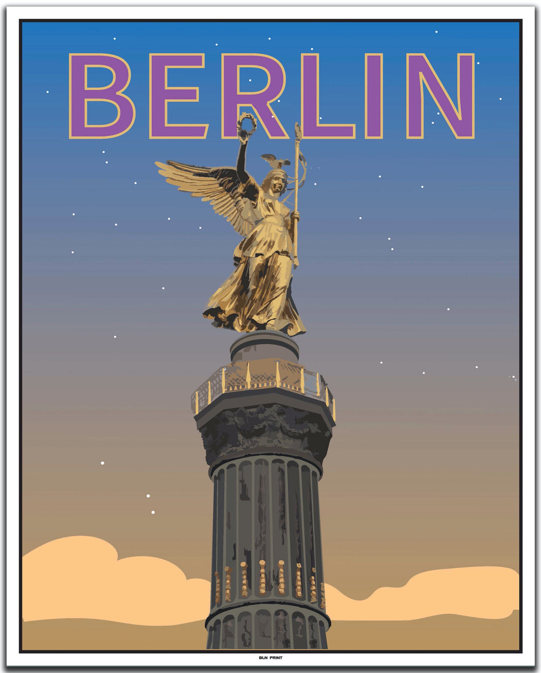 vintage berlin poster shop #40x50cm-weier-farbrand