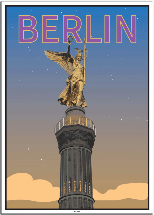 vintage berlin poster shop #50x70cm-weier-farbrand