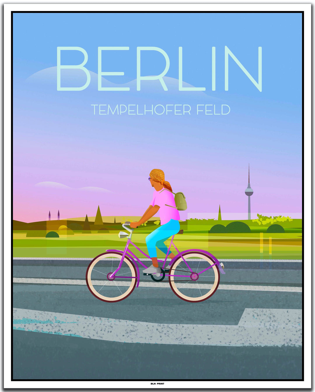 vintage berlin poster shop #40x50cm-weier-farbrand