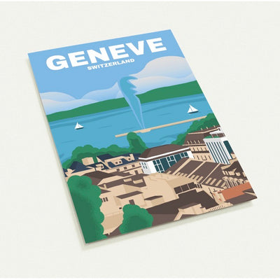 Genf Travel Postkarten 10er Pack online bestellen