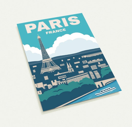 Paris Travel Postkarten 10er Pack online bestellen