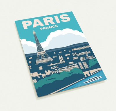 Paris Travel Postkarten 10er Pack online bestellen