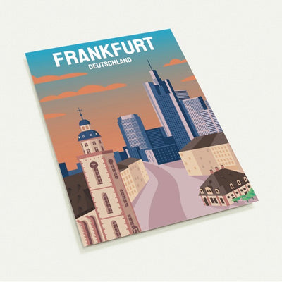 Frankfurt Travel Postkarten 10er Pack online bestellen