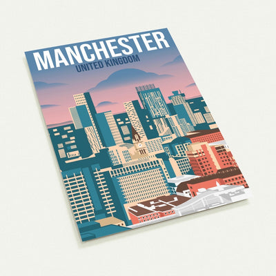 Manchester Travel Postkarten 10er Pack online bestellen
