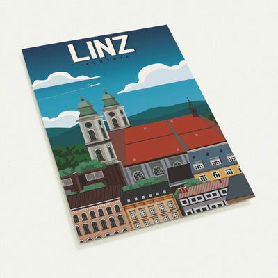 Linz Travel Postkarten 10er Pack online bestellen