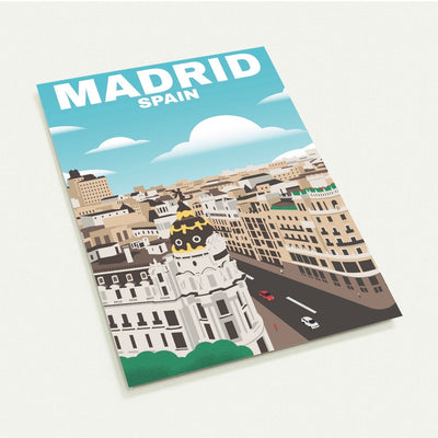 Madrid Travel Postkarten 10er Pack online bestellen