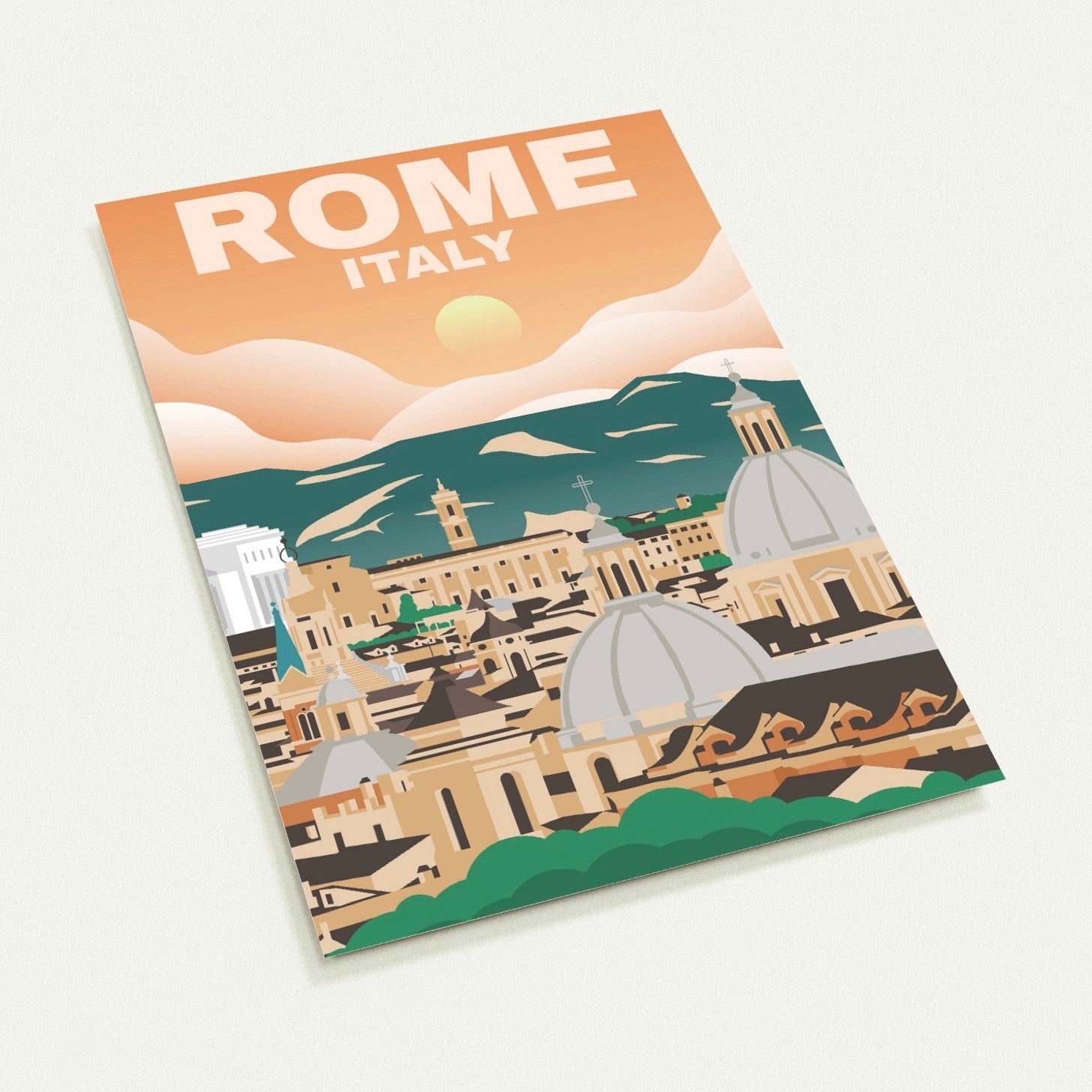 Postkarte (10er Pack): Rom – BLN PRINT