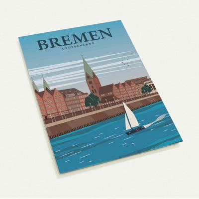 Bremen Travel Postkarten 10er Pack online bestellen