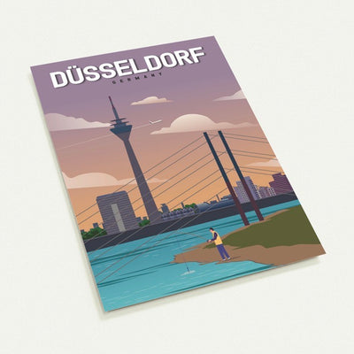 Düsseldorf Travel Postkarten 10er Pack online bestellen