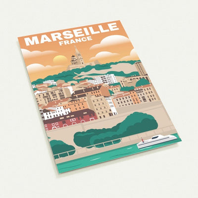 Marseille Travel Postkarten 10er Pack online bestellen
