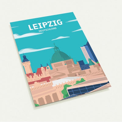 Leipzig Travel Postkarten 10er Pack online bestellen