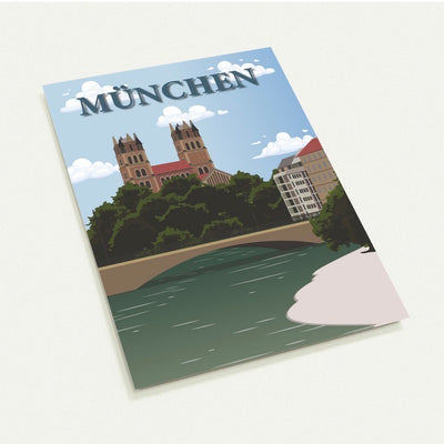München Travel Postkarten 10er Pack online bestellen