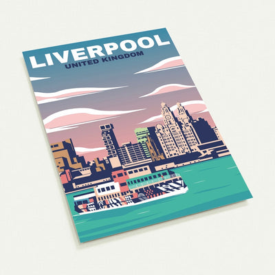 Liverpool Travel Postkarten 10er Pack online bestellen
