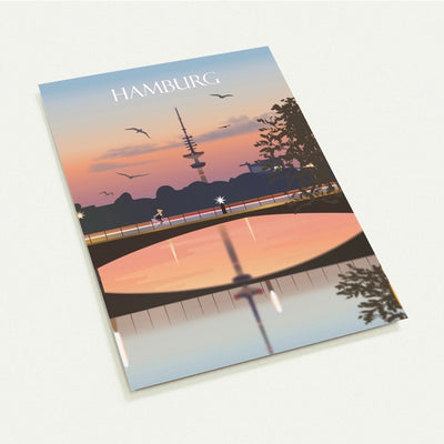 Hamburg Travel Postkarten 10er Pack online bestellen