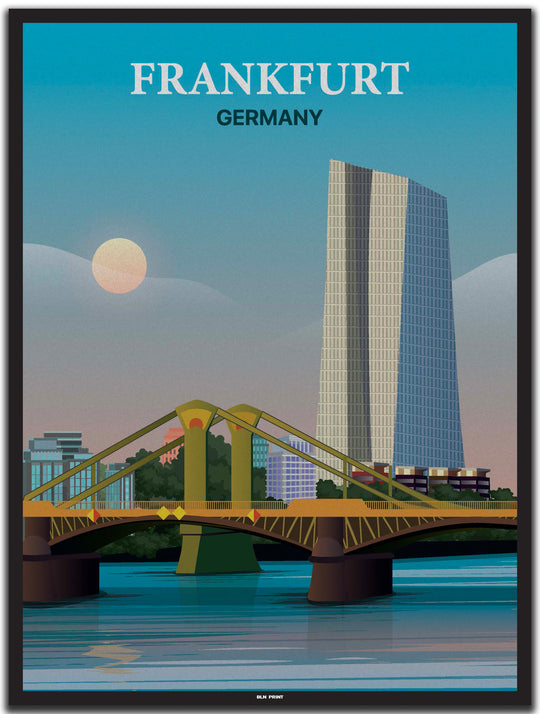 vintage frankfurt poster shop #30x40cm-schwarzer-farbrand