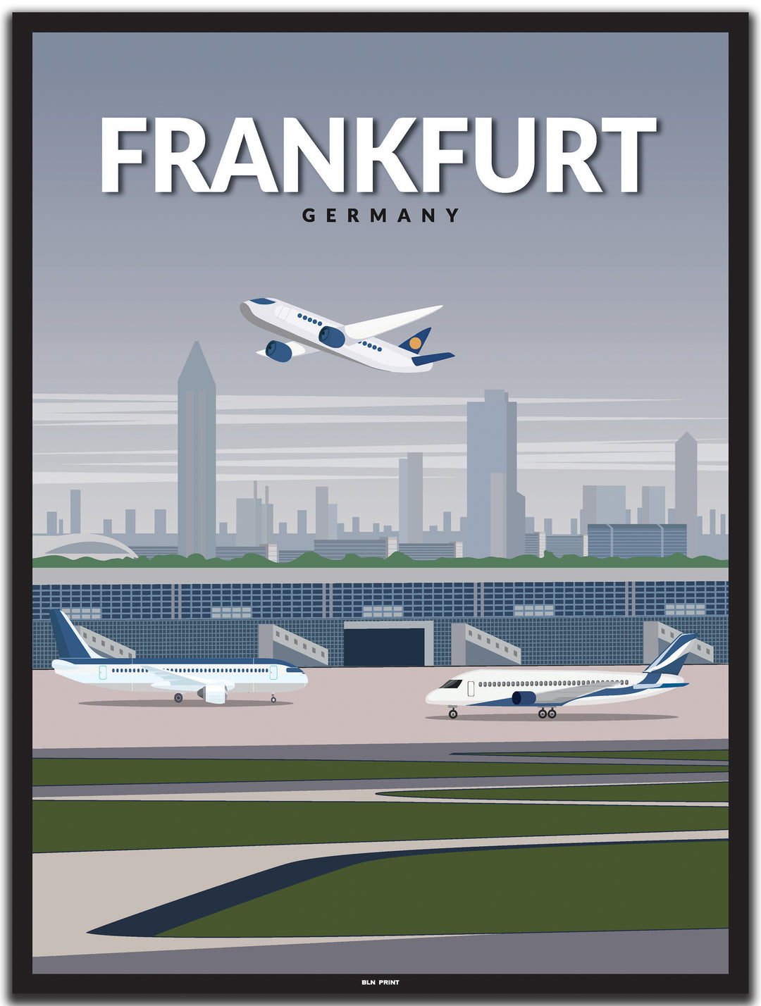 vintage frankfurt poster shop #30x40cm-schwarzer-farbrand