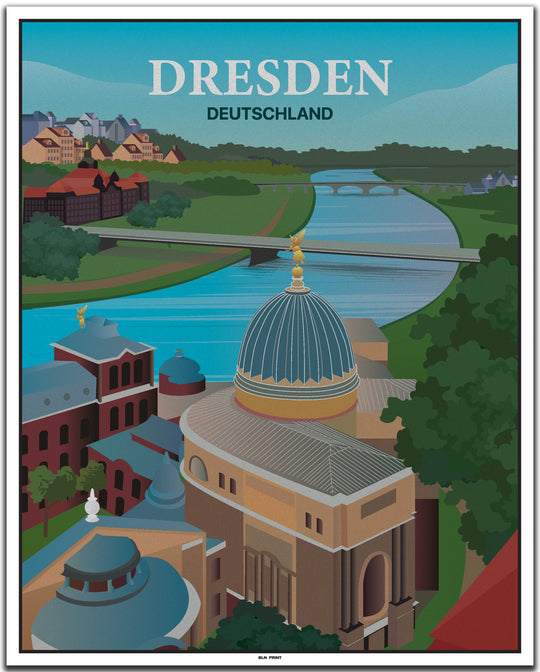 vintage dresden poster shop #40x50cm-weier-farbrand