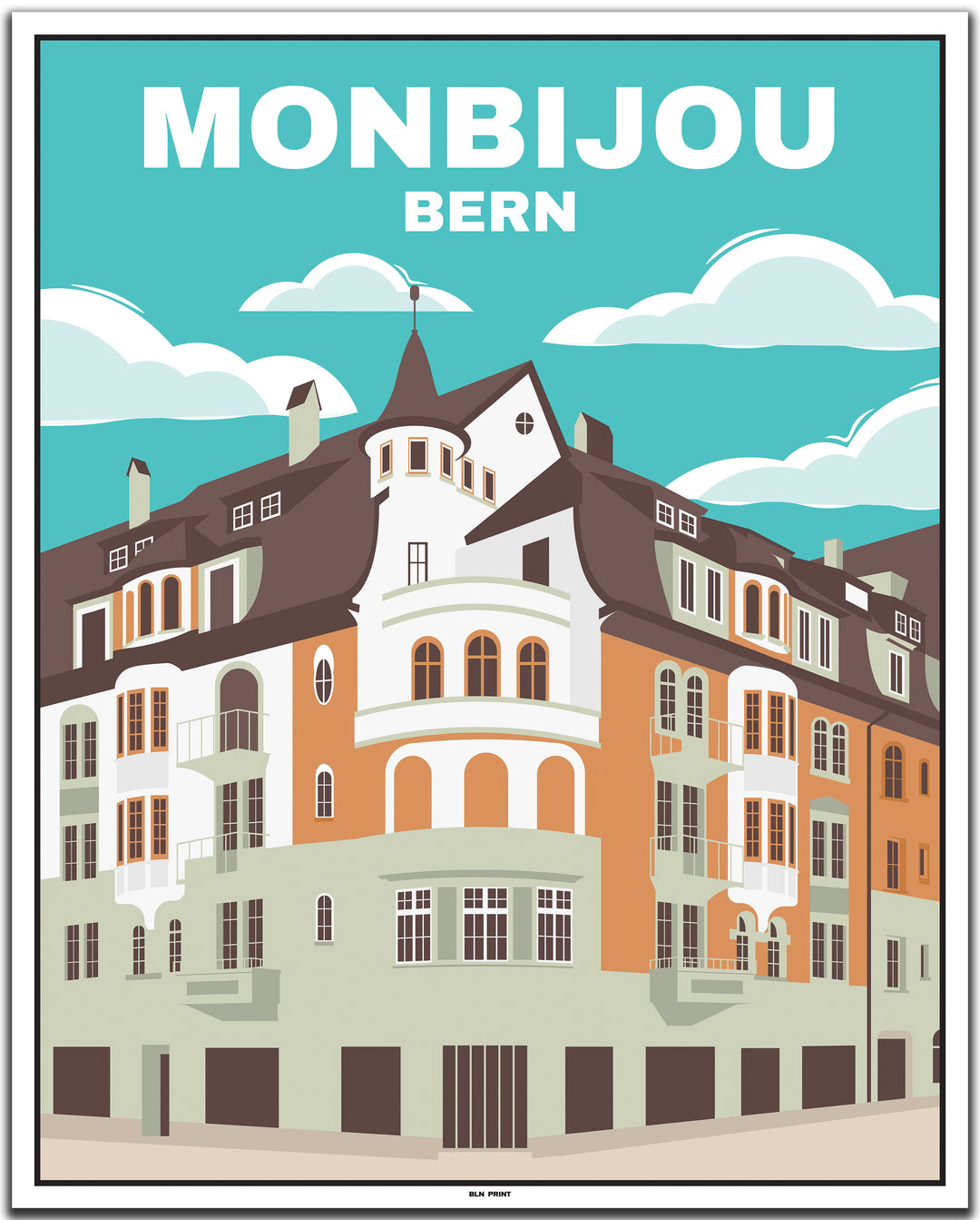 vintage bern poster shop #40x50cm-weier-farbrand