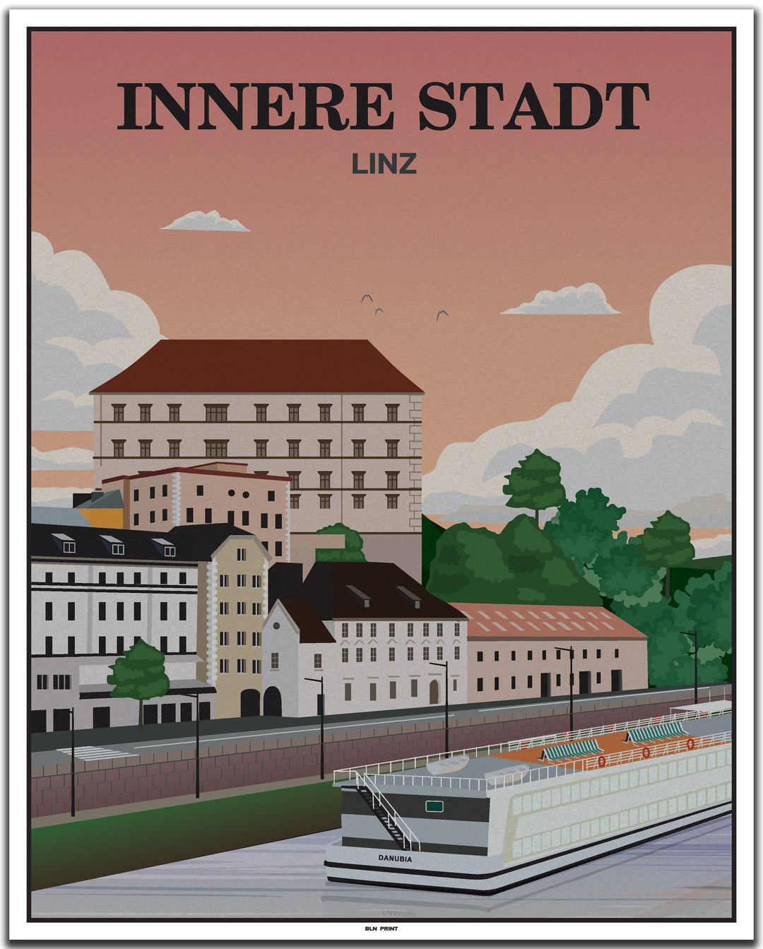 vintage linz poster shop #40x50cm-weier-farbrand