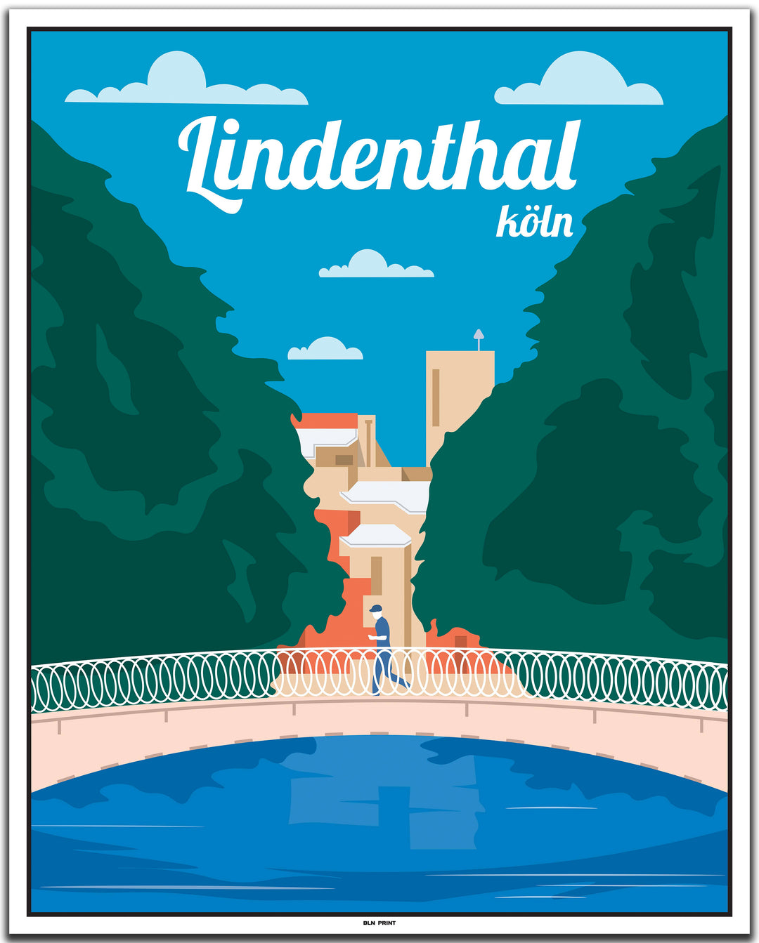 vintage köln poster shop #40x50cm-weier-farbrand