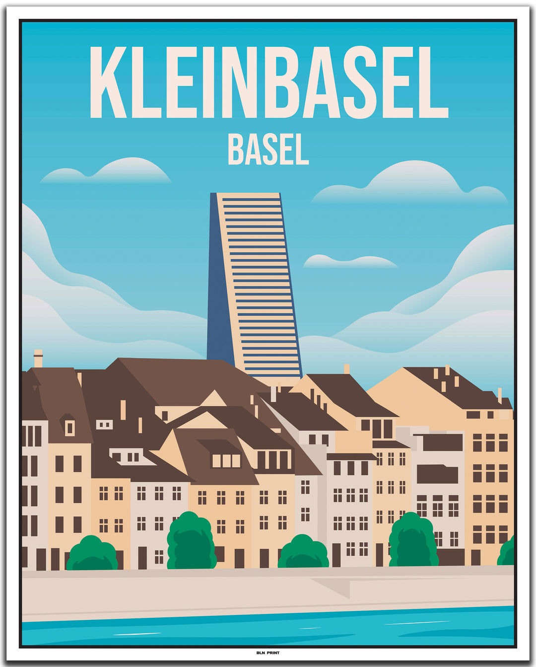 vintage basel poster shop #40x50cm-weier-farbrand