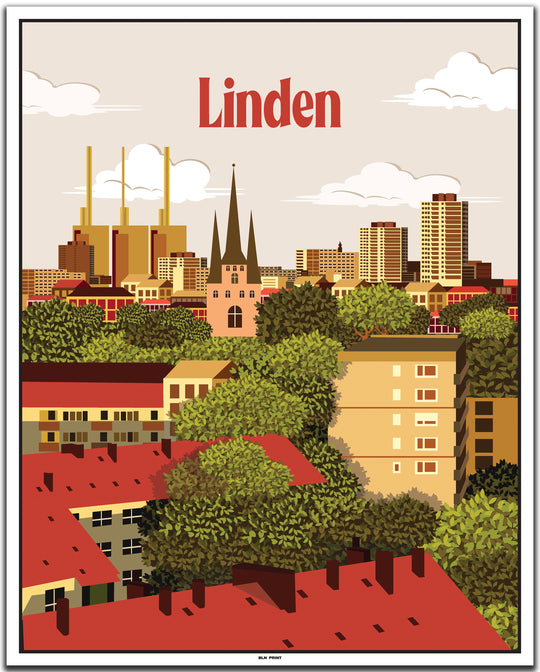 vintage hannover poster shop #40x50cm-weier-farbrand