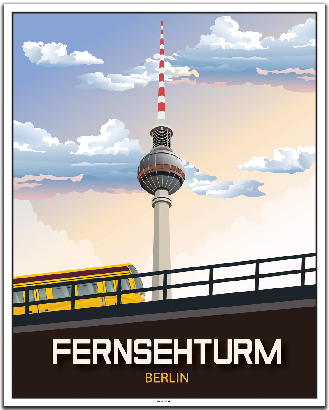 vintage berlin poster shop #40x50cm-weier-farbrand