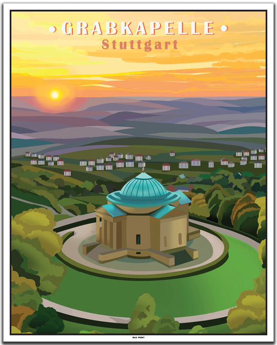 vintage stuttgart poster shop #40x50cm-weier-farbrand