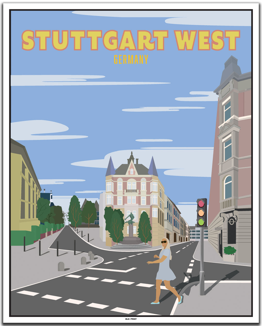 vintage stuttgart poster shop #40x50cm-weier-farbrand