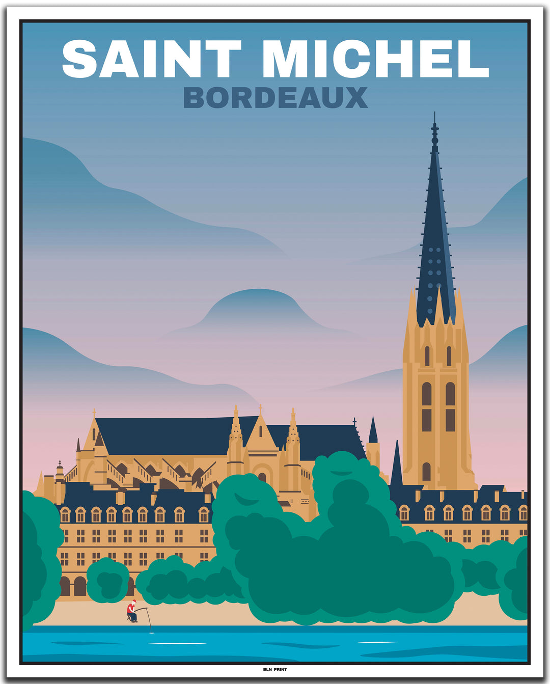 vintage bordeaux poster shop #40x50cm-weier-farbrand