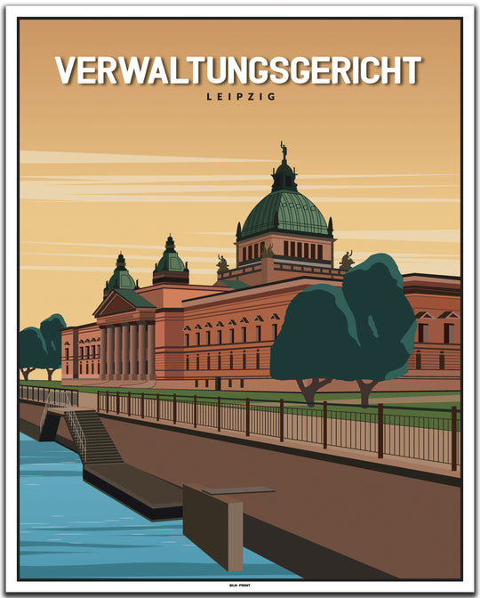 vintage Leipzig poster shop #40x50cm-weier-farbrand