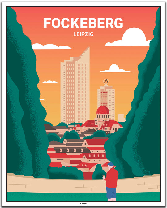 vintage Leipzig poster shop #40x50cm-weier-farbrand