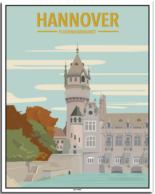 vintage hannover poster shop #40x50cm-weier-farbrand