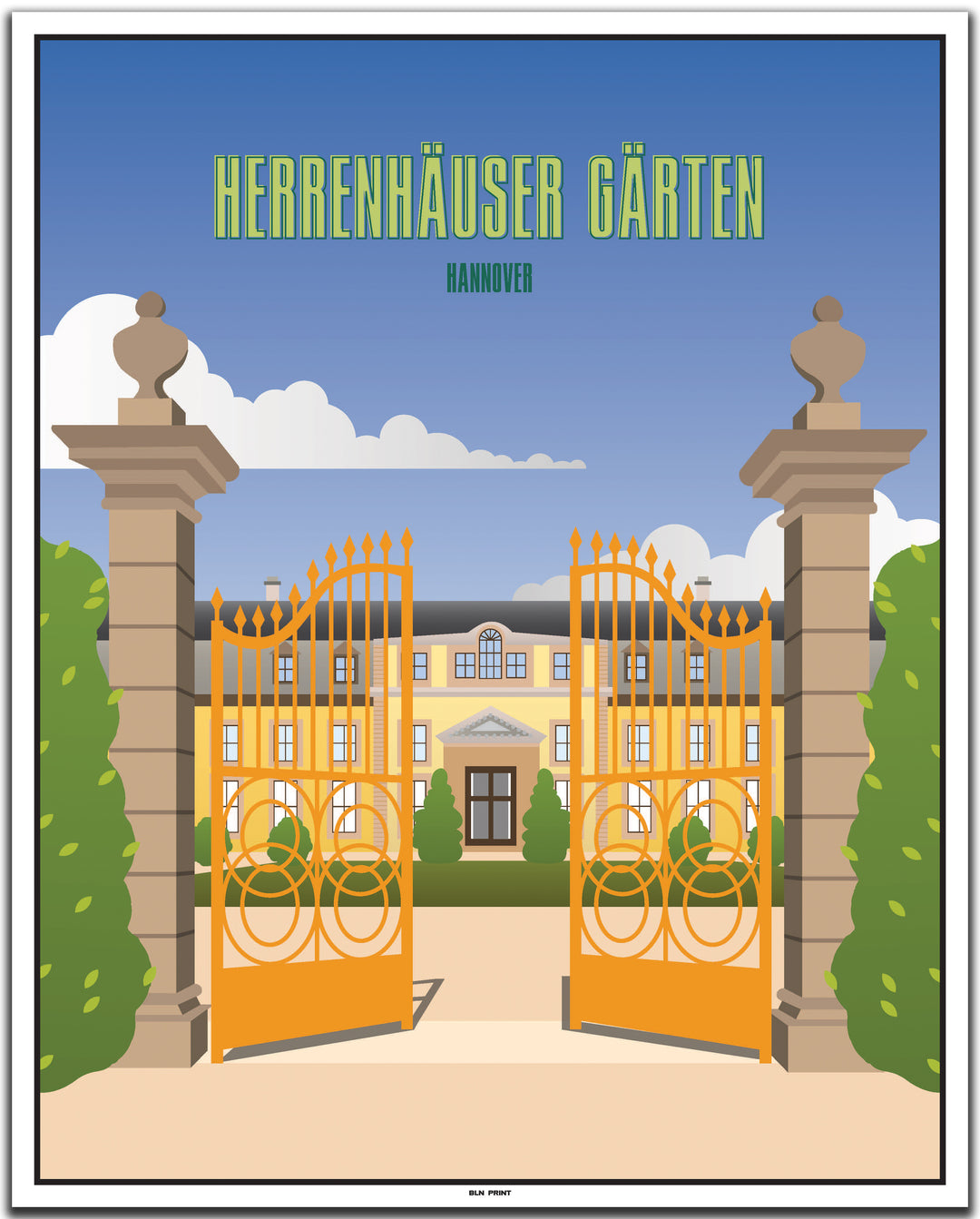 vintage hannover poster shop #40x50cm-weier-farbrand