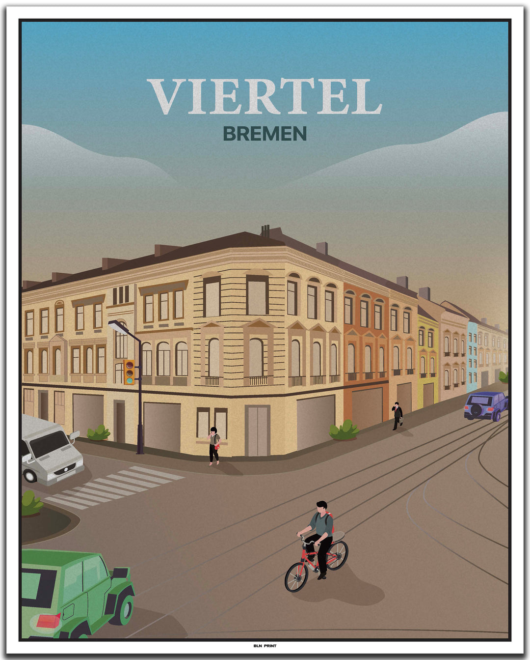 vintage bremen poster shop #40x50cm-weier-farbrand