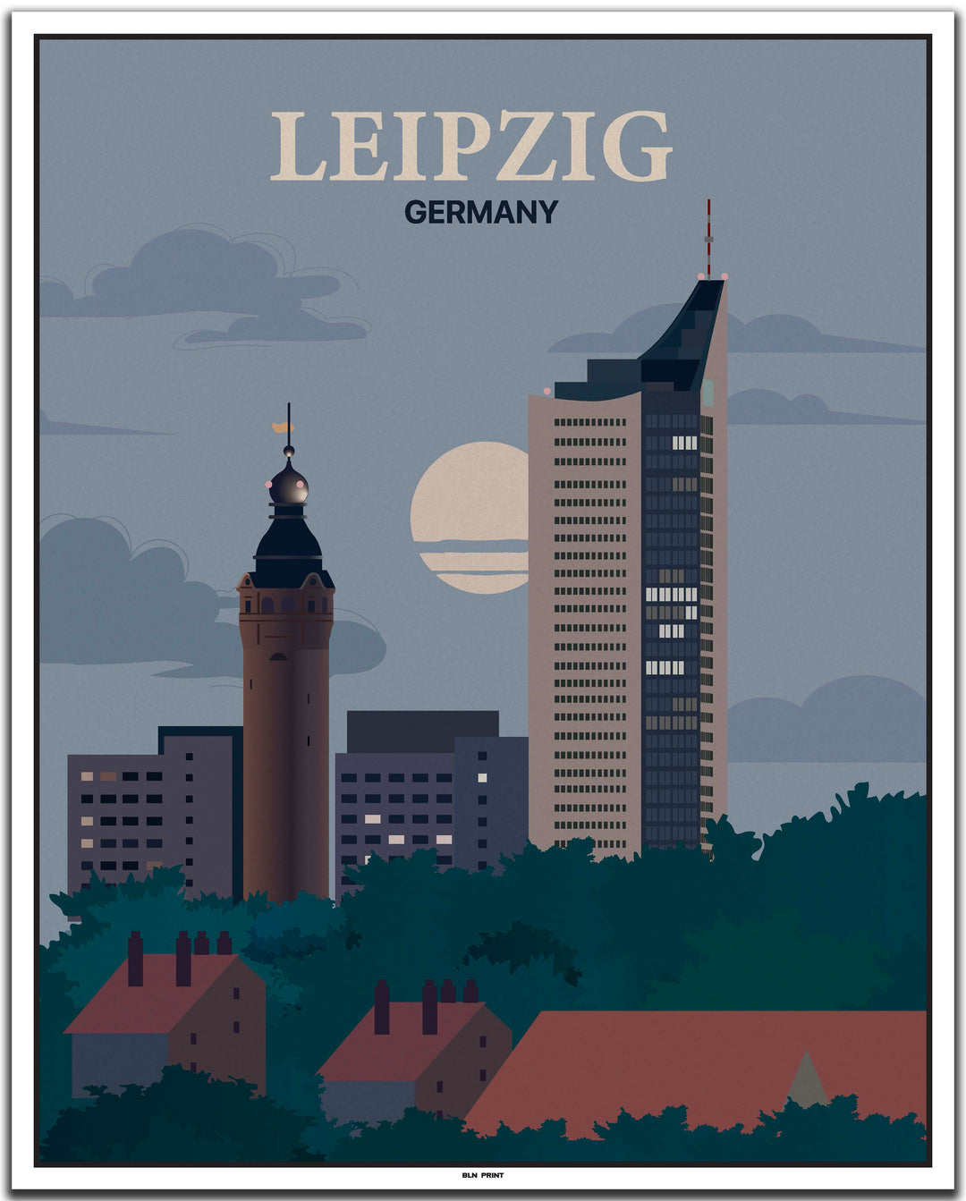 vintage Leipzig poster shop #40x50cm-weier-farbrand