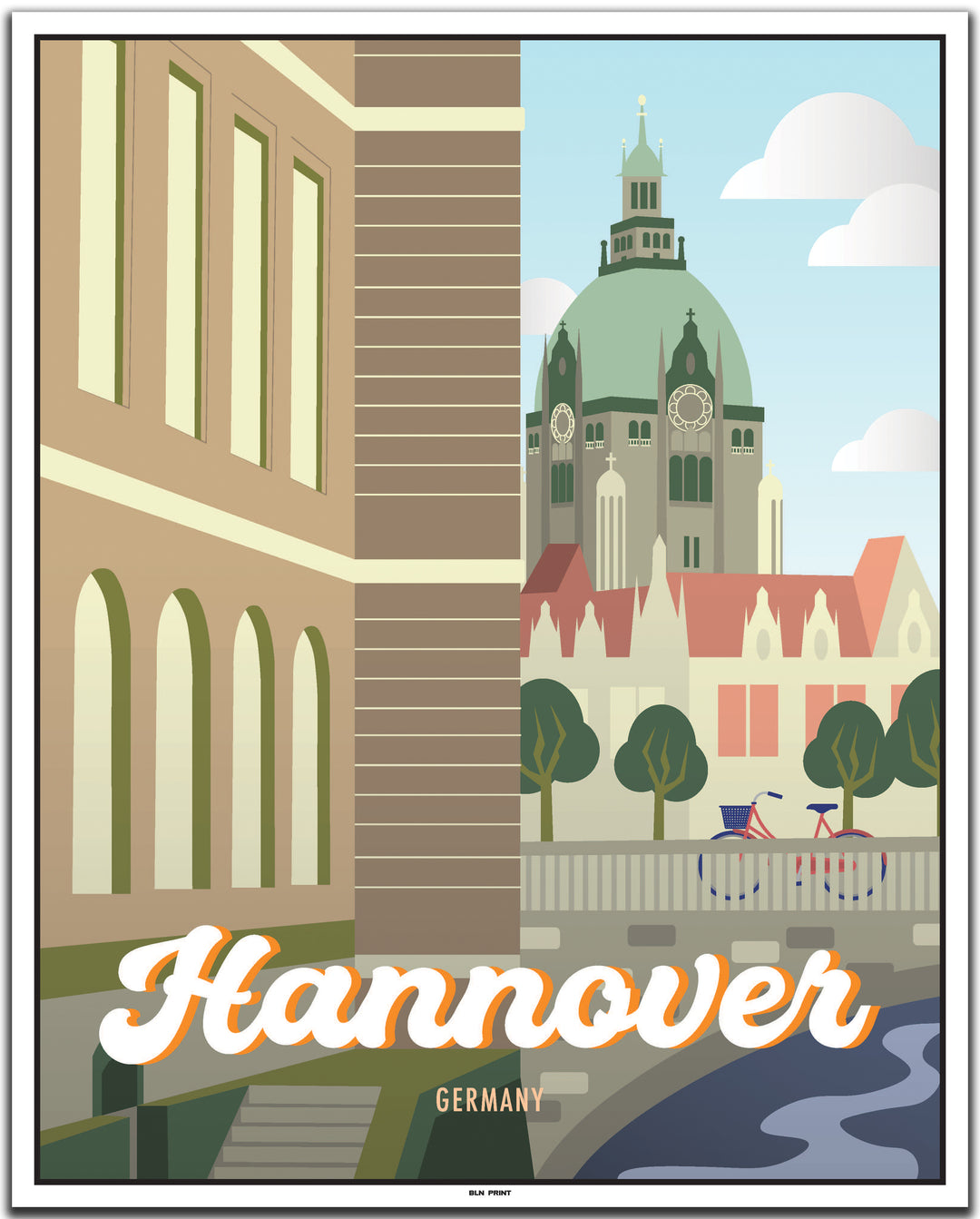 vintage hannover poster shop #40x50cm-weier-farbrand