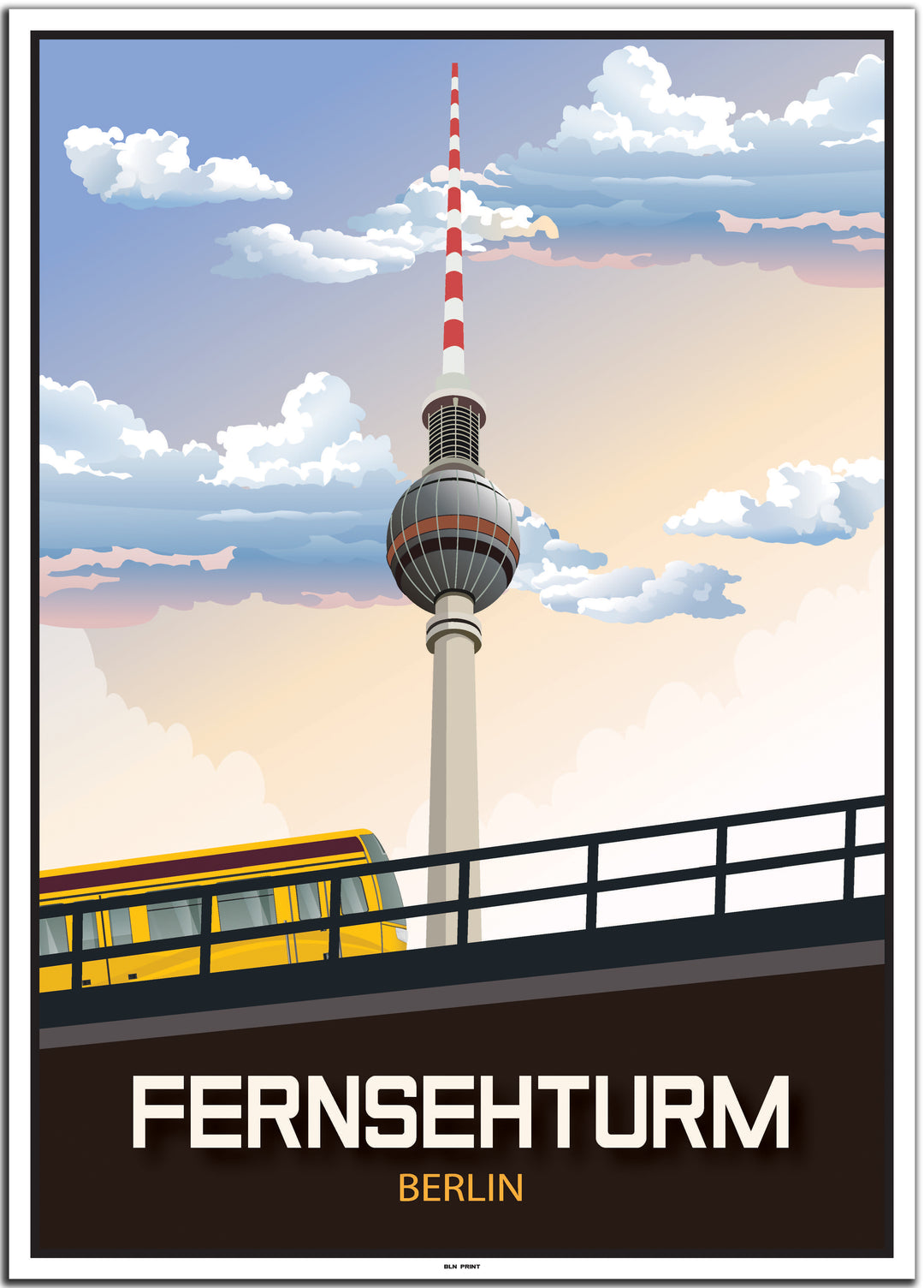 vintage berlin poster shop #50x70cm-weier-farbrand