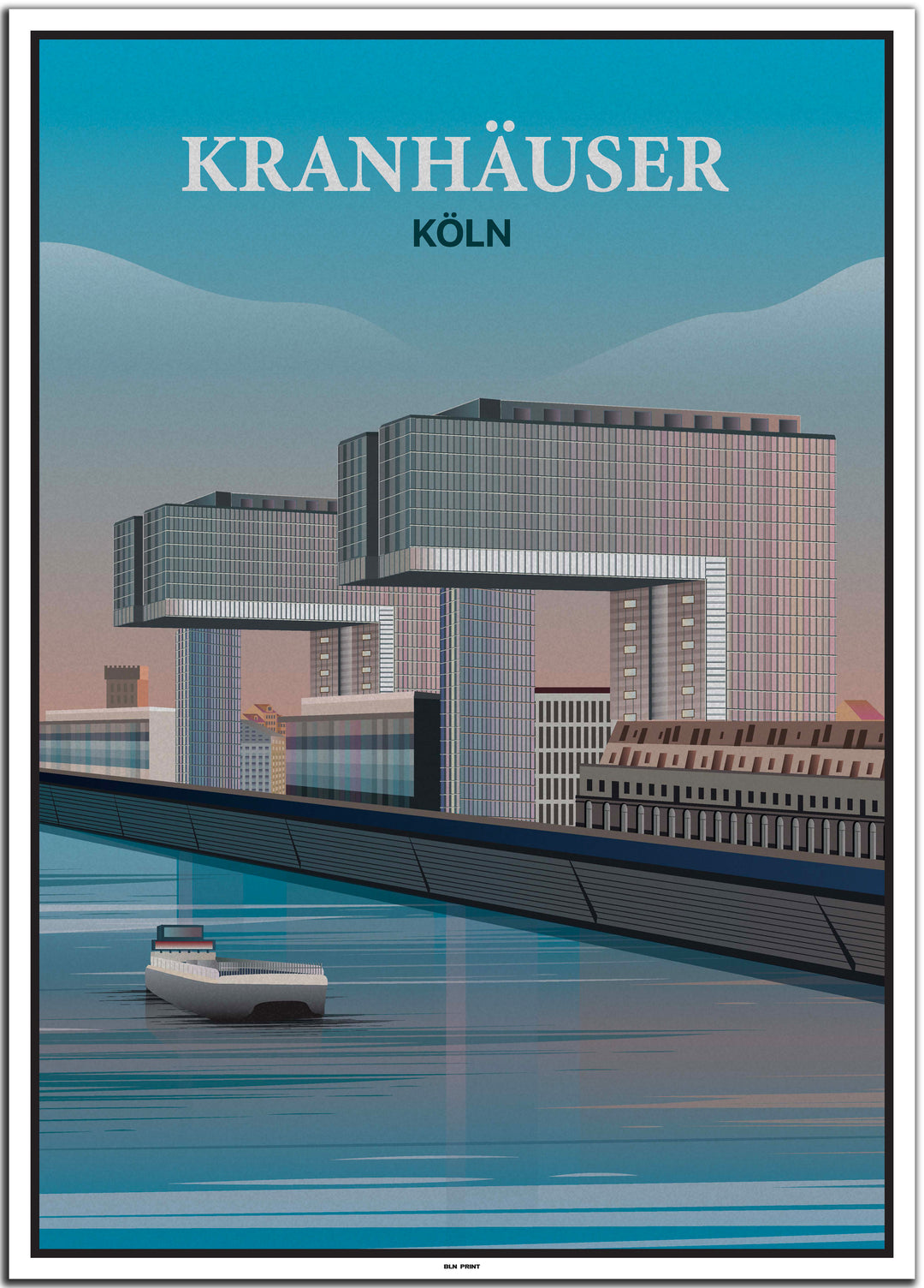 vintage köln poster shop #50x70cm-weier-farbrand