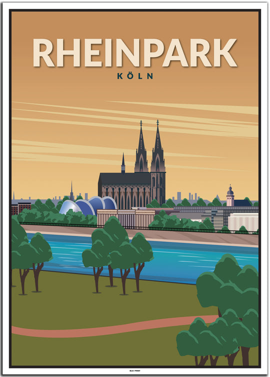 vintage köln poster shop #50x70cm-weier-farbrand