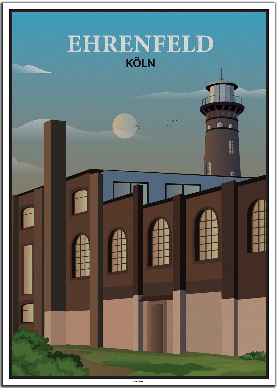 vintage köln poster shop #50x70cm-weier-farbrand