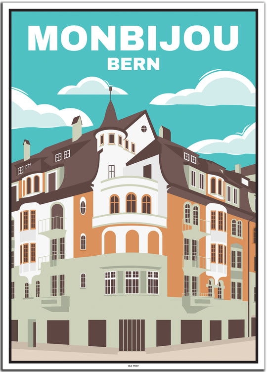 vintage Bern poster shop #50x70cm-weier-farbrand