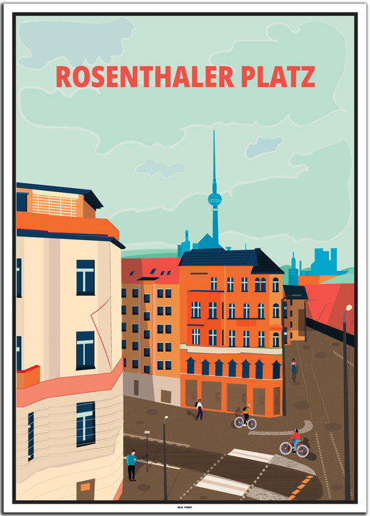 berlin poster #50x70cm-weier-farbrand