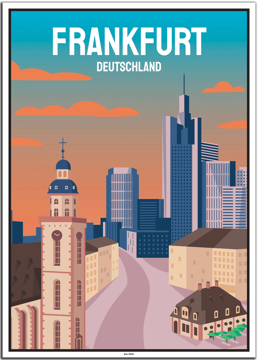 vintage frankfurt poster shop #50x70cm-weier-farbrand