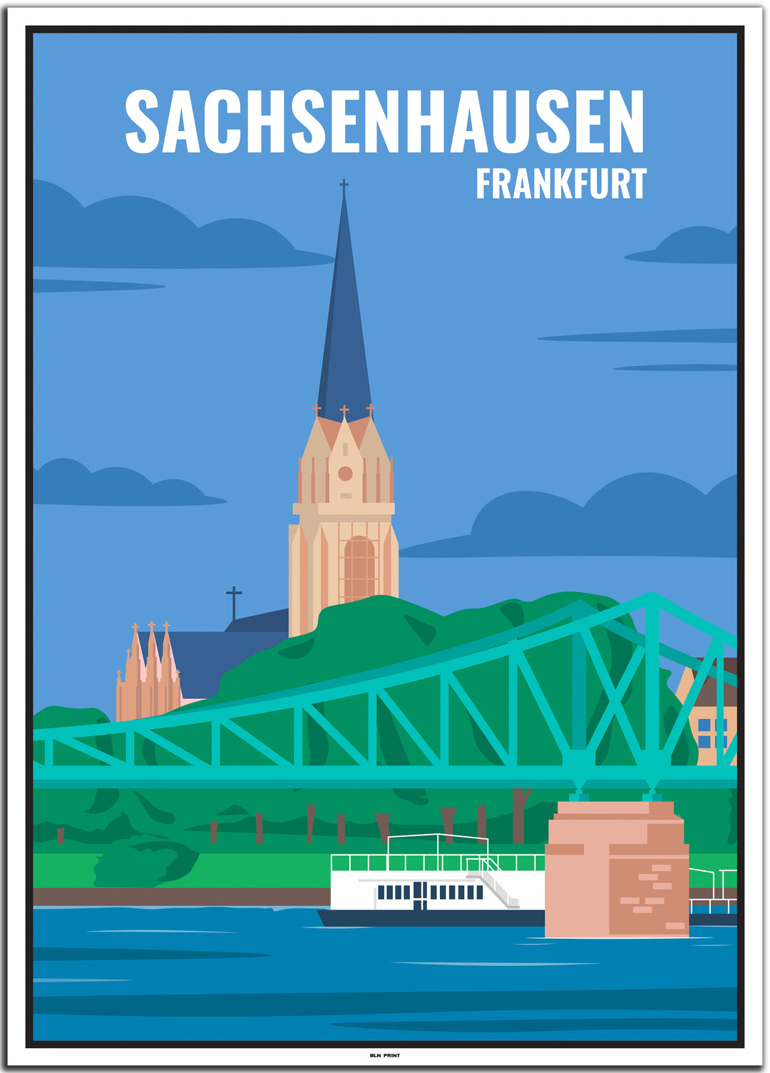 vintage frankfurt poster shop #50x70cm-weier-farbrand