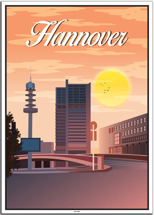 vintage hannover poster shop #50x70cm-weier-farbrand